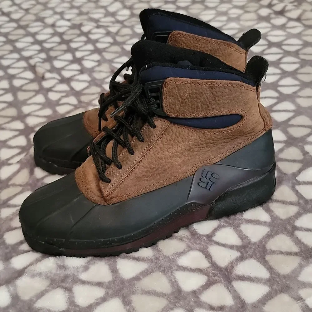 Columbia Bugaboot High Winter Vintage Ankle Boots Size 7 Men